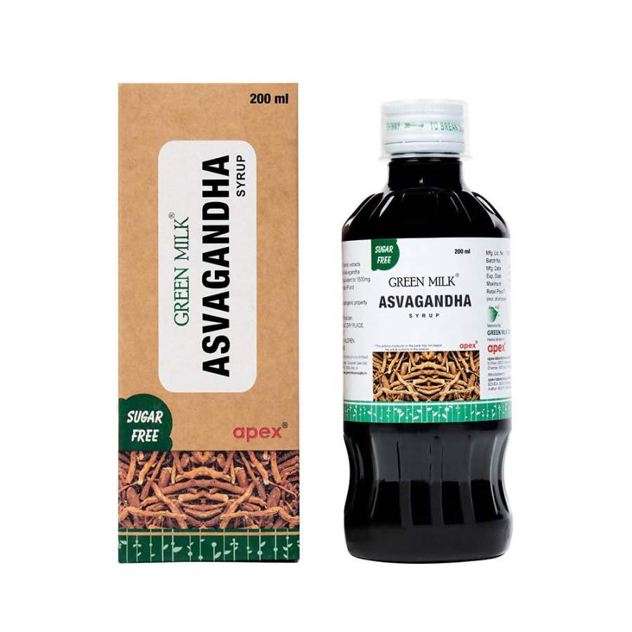 Buy Apex Green Milk Asvagandha Syrup - 200 ml online Australia [ AU ] 