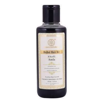Buy Khadi Natural Amla Herbal Hair Oil