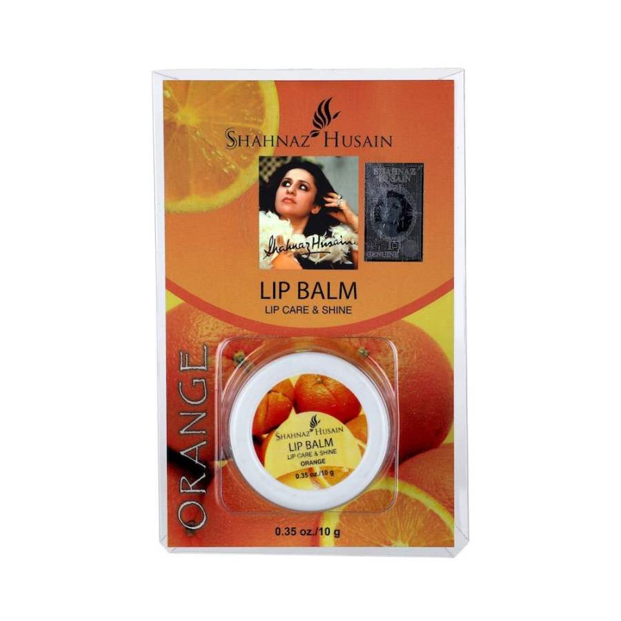 Buy Shahnaz Husain Lip Balm Lip Care & Shine (Orange) online Australia [ AU ] 