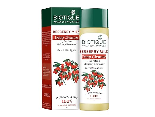 Buy Biotique Berberry Milk Deep Cleanse Hydrating Make Up Remover