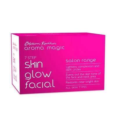 Buy Aroma Magic 7 Step Skin Glow Facial Kit Salon Range (All Skin Types) online Australia [ AU ] 