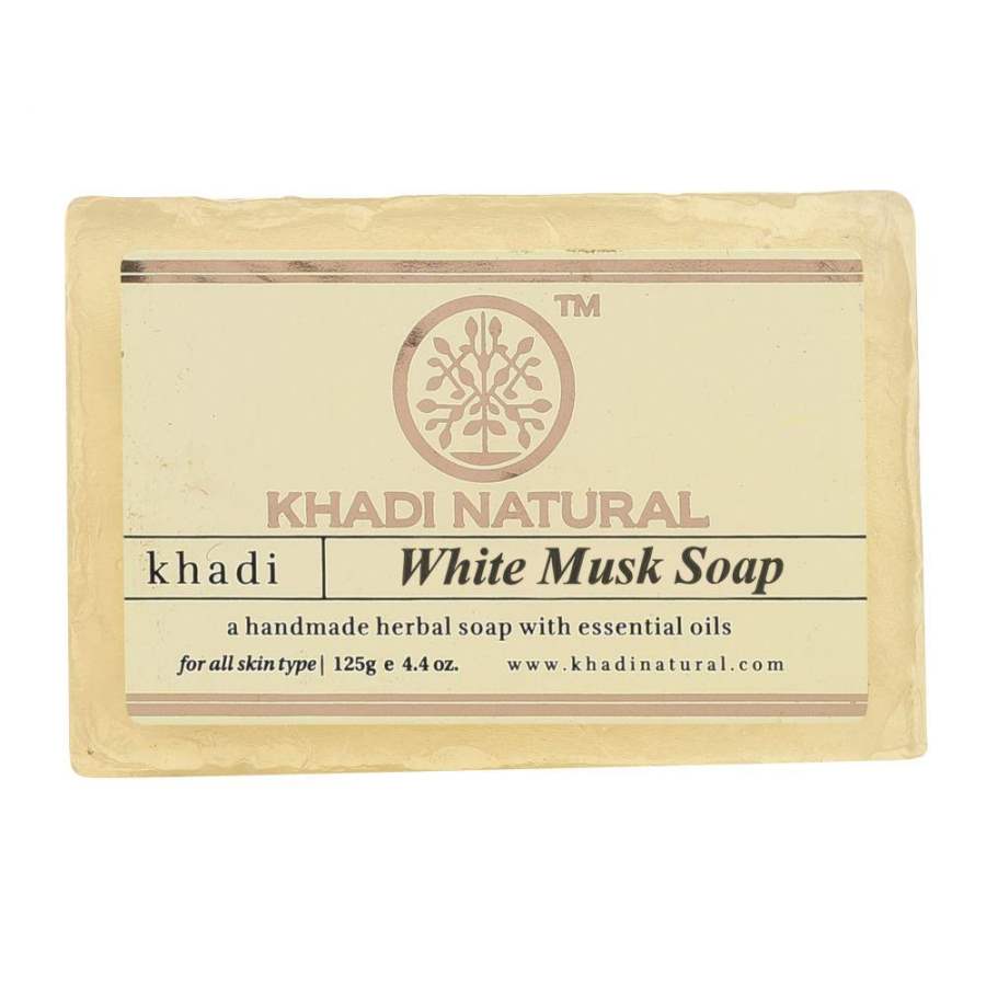 Buy Khadi Natural White Musk Soap