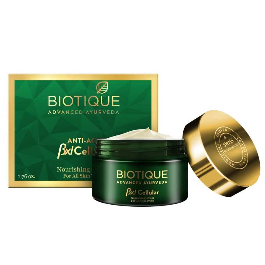 Buy Biotique Advanced Anti Age BXL Cellular Bio Saffron Nourishing Cream online Australia [ AU ] 