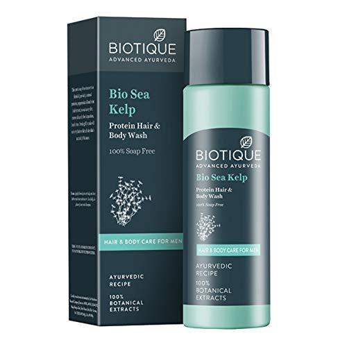 Buy Biotique Men Bio Sea Kelp Protein Hair and Body Wash-120ml online usa [ USA ] 