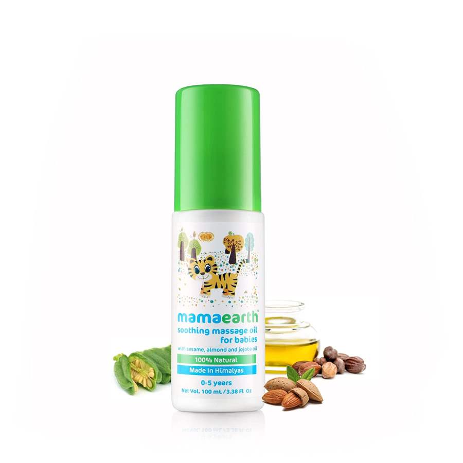 Buy MamaEarth Mamaearth Soothing Massage Oil for Babies - 100 ml online Australia [ AU ] 