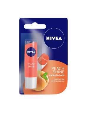 Buy Nivea Peach Shine Caring Lip Balm online Australia [ AU ] 