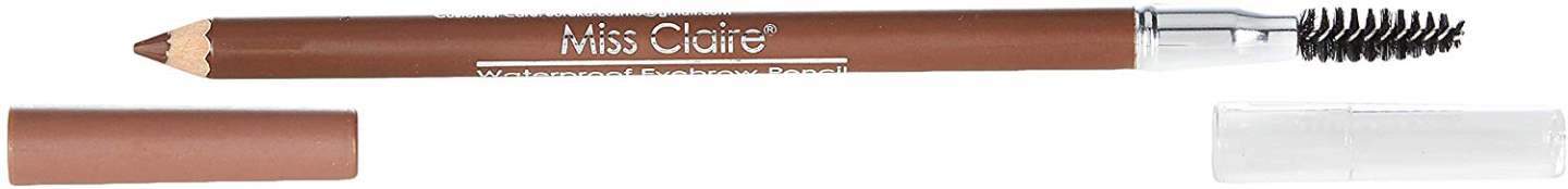 Buy Miss Claire Waterproof Eyebrow Pencil/Mascara Brush, Light Brown online Australia [ AU ] 