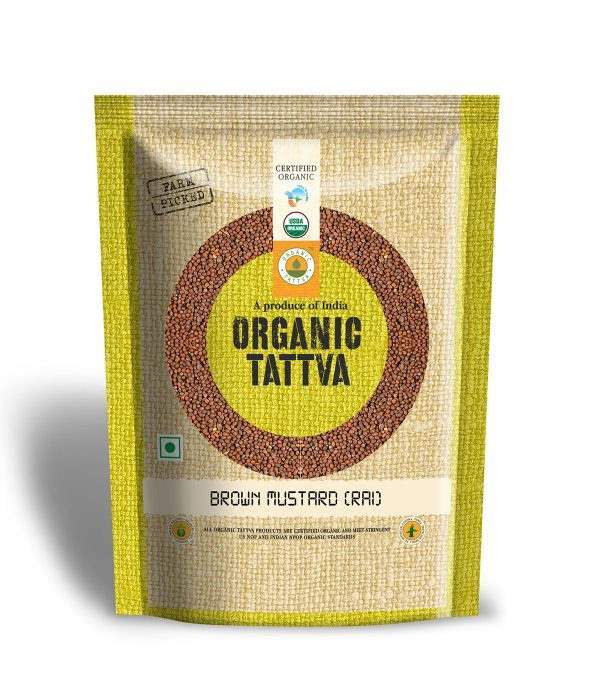 Buy Organic Tattva Brown Mustard (Rai) online Australia [ AU ] 