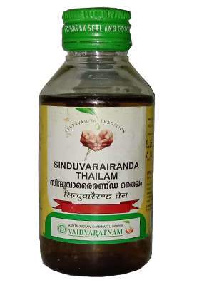 Buy Vaidyaratnam Sinduvarairanda Thailam