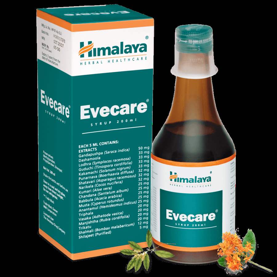 Buy Himalaya Evecare Syrup - 200 ML online Australia [ AU ] 