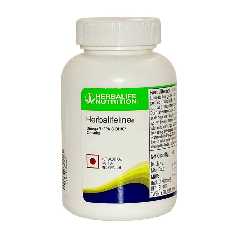 Buy Herbalife Herbalifeline with Omega-3 Fatty Acids, EPA & DHA Capsules online Australia [ AU ] 