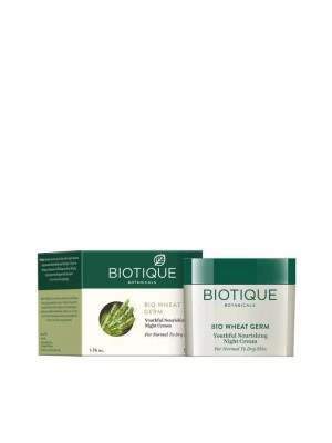 Buy Biotique Bio Wheat Germ Youthful Nourishing Night Cream online Australia [ AU ] 