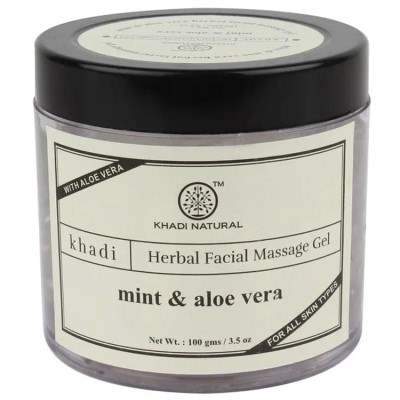 Buy Khadi Natural Mint & Aloe Vera Facial Massage Gel