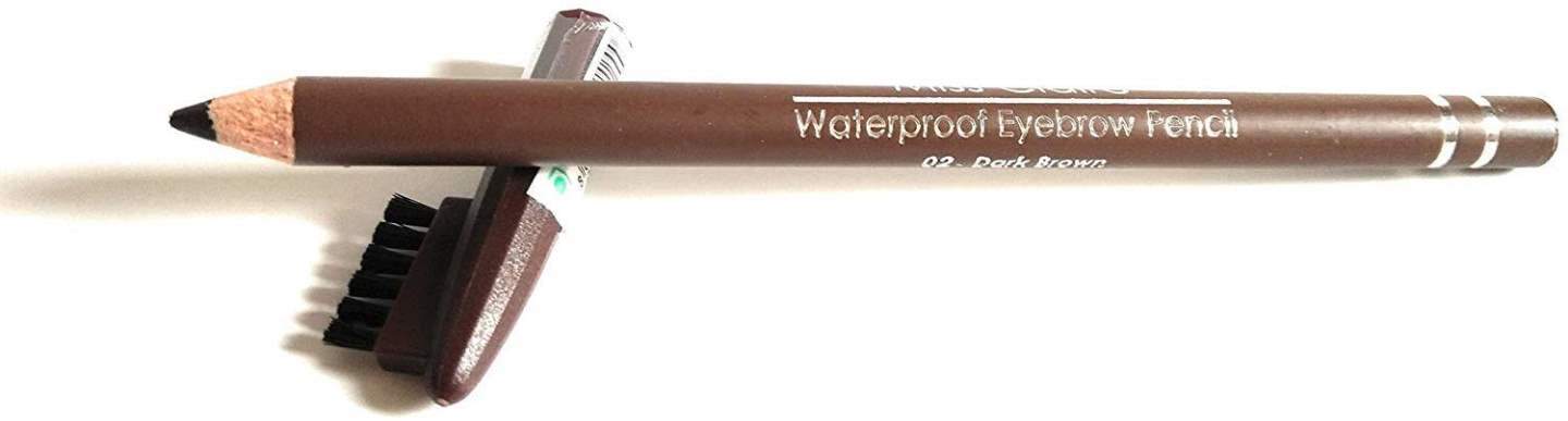 Buy Miss Claire Waterproof Eyebrow Pencil, 02 Dark Brown online Australia [ AU ] 