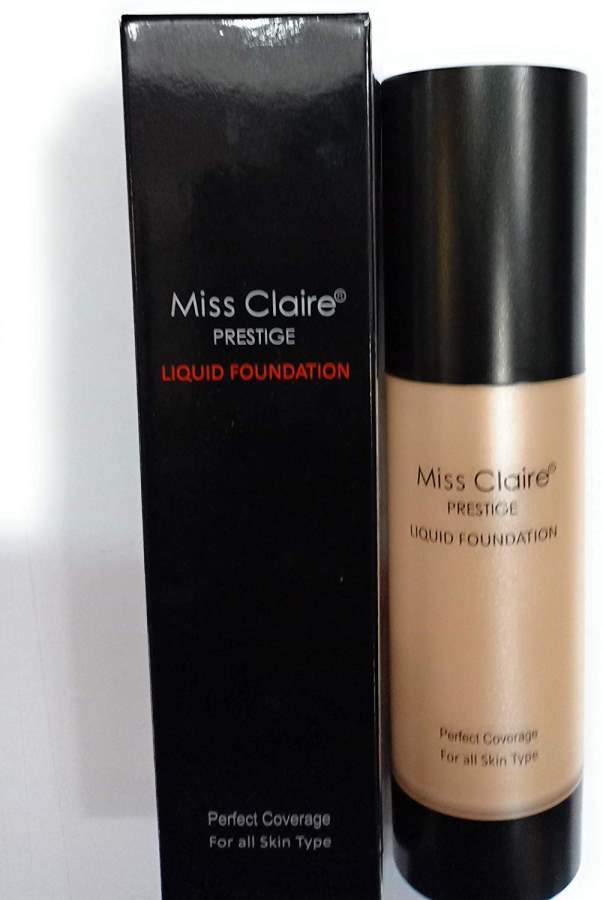 Buy Miss Claire Prestige Liquid Foundation Perfect Coverage, 21 Natural Beige online Australia [ AU ] 