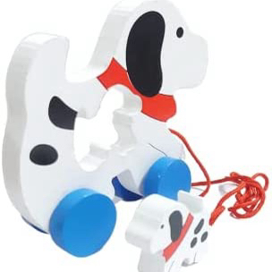 Buy Muthu Groups Mom and baby pull along toy online Australia [ AU ] 