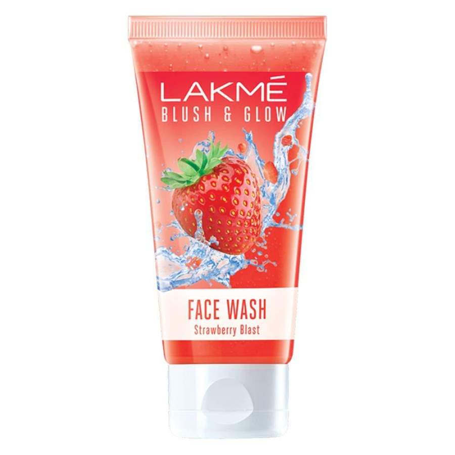 Buy Lakme Blush & Glow Strawberry Freshness Gel Face Wash With Strawberry Extracts online Australia [ AU ] 