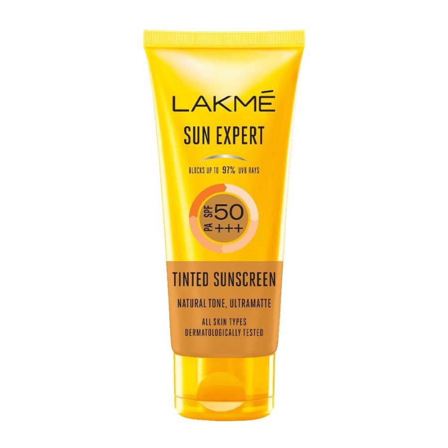 Buy Lakme 50 SPF Sun Expert Tinted Sunscreen Cream online usa [ USA ] 