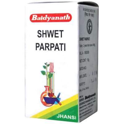 Buy Baidyanath Swet Parpati 10g online Australia [ AU ] 