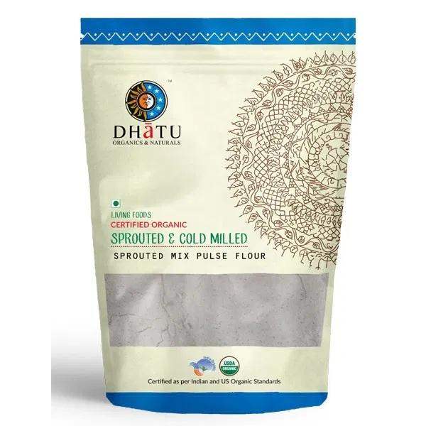 Buy Dhatu Organics Sprouted Mixed Pulse Flour online usa [ USA ] 