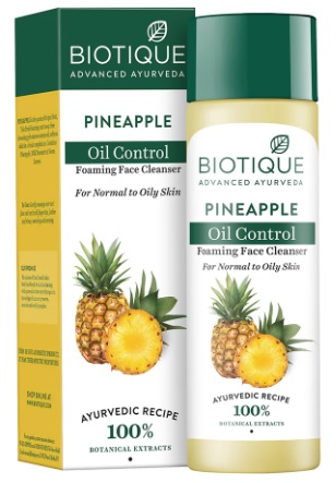 Buy Biotique Pineapple Oil Control Foaming Face Cleanser online usa [ USA ] 