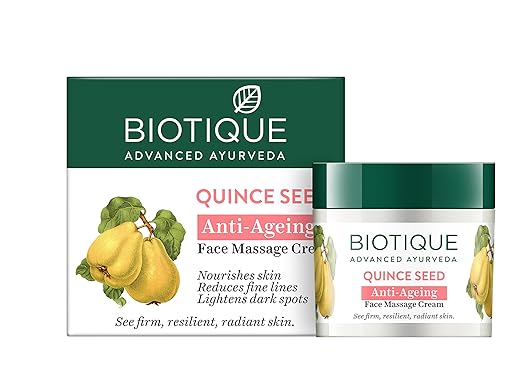 Buy Biotique Quince Seed Anti-Ageing Face Massage Cream