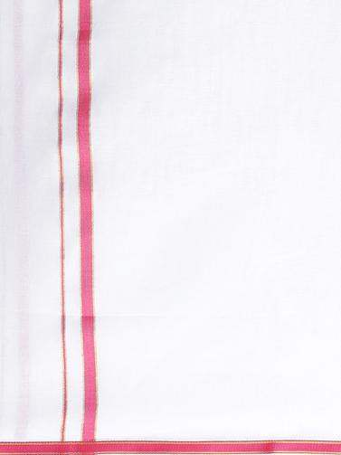 Buy Ramraj Cotton Double Dhoti White Ultimate Jari Fancy online Australia [ AU ] 