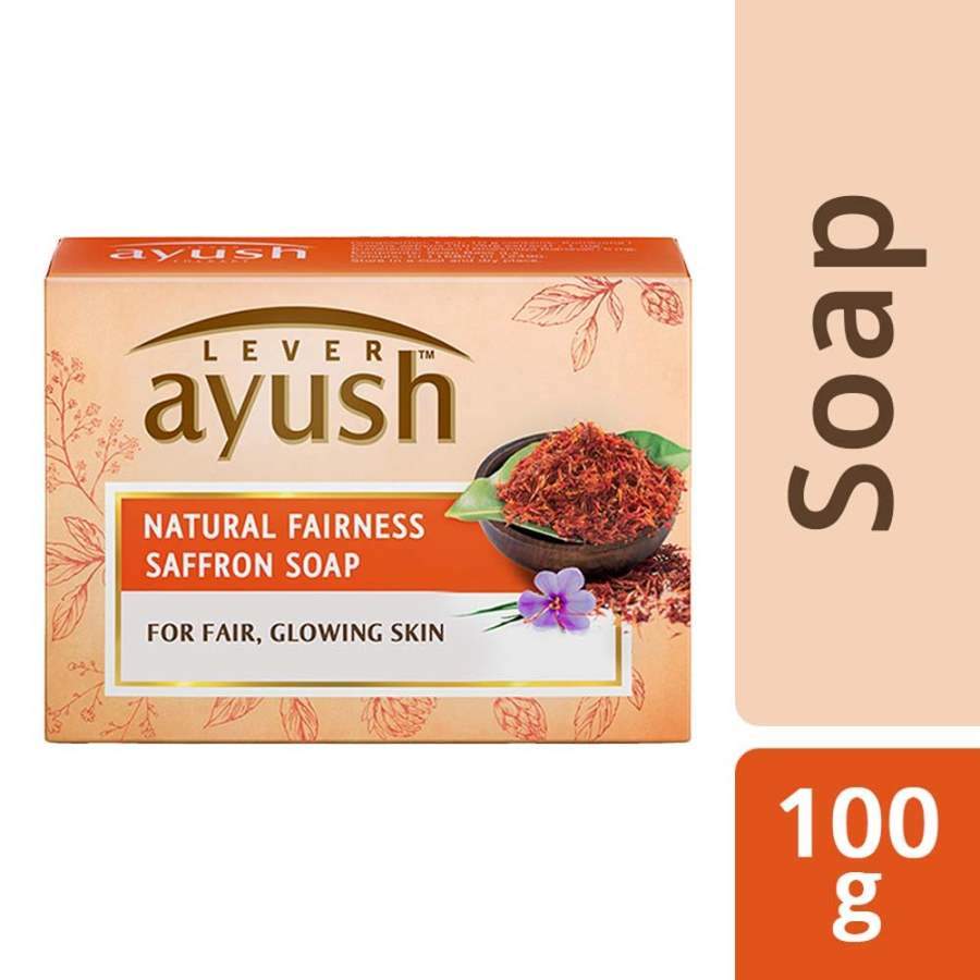 Buy Lever Ayush Fairness Saffron Soap online usa [ USA ] 