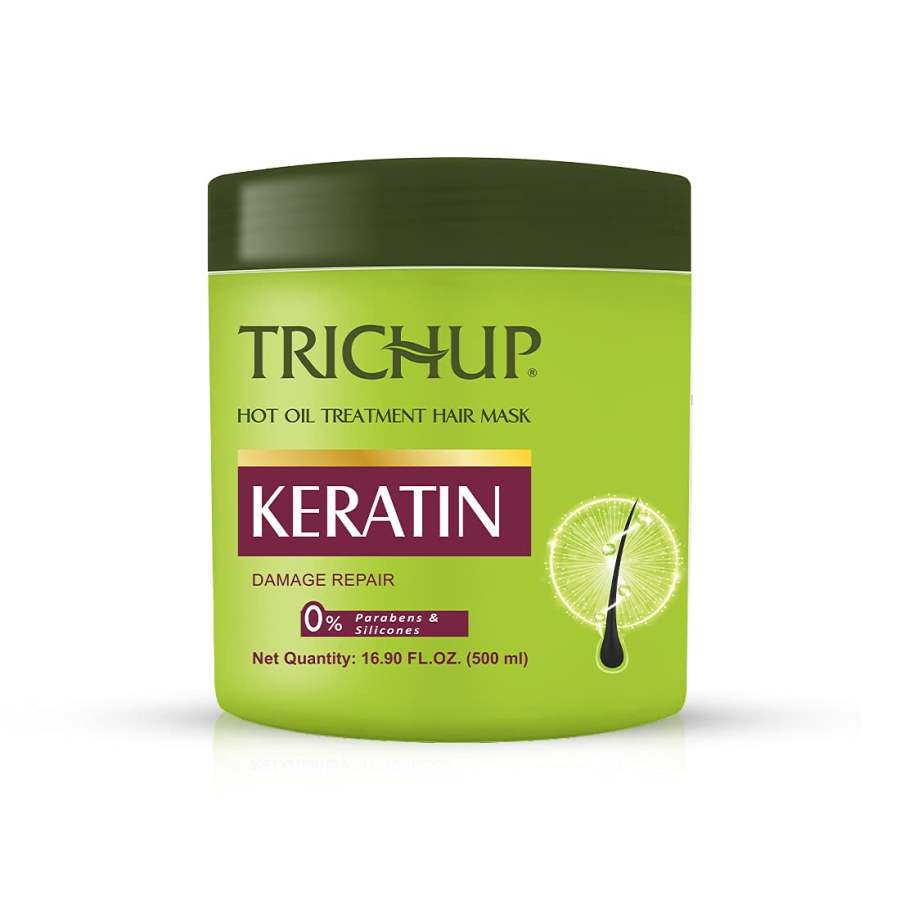 Buy Trichup Keratin Hot Oil Treatment Hair Mask For Flexible, Strong & Manageable Hair online Australia [ AU ] 