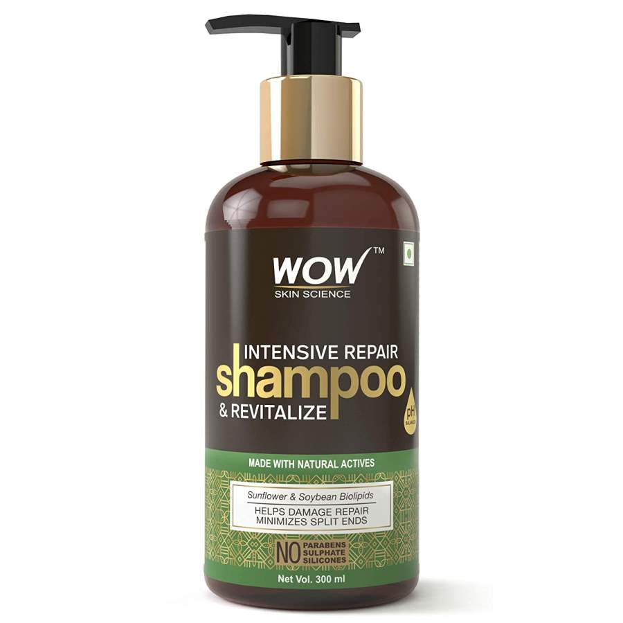 Buy WOW Intensive Repair & Revitalize No Parabens, Sulphate & Silicone Shampoo online Australia [ AU ] 