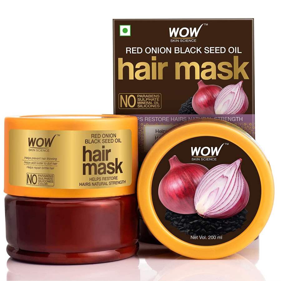 Buy WOW Skin Science Red Onion Black Seed Oil Hair Mask online Australia [ AU ] 