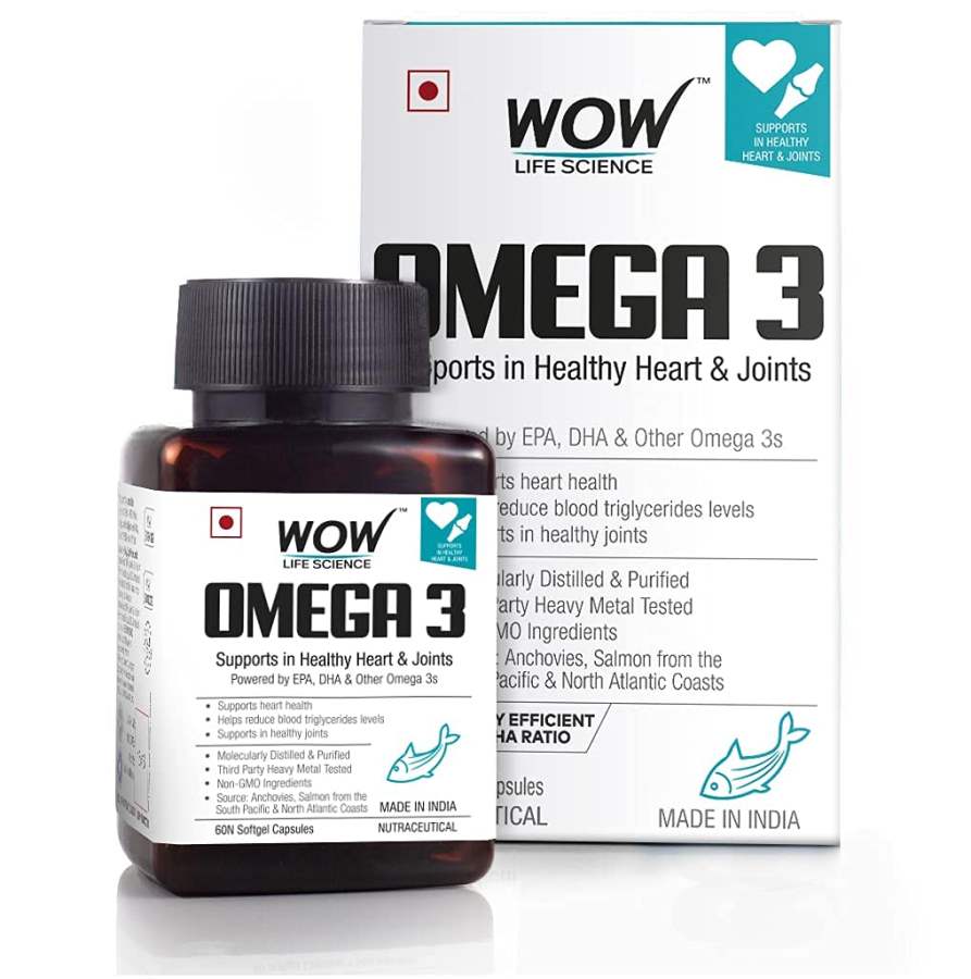 Buy WOW Omega-3 Fish Oil Triple Strength Capsules online Australia [ AU ] 