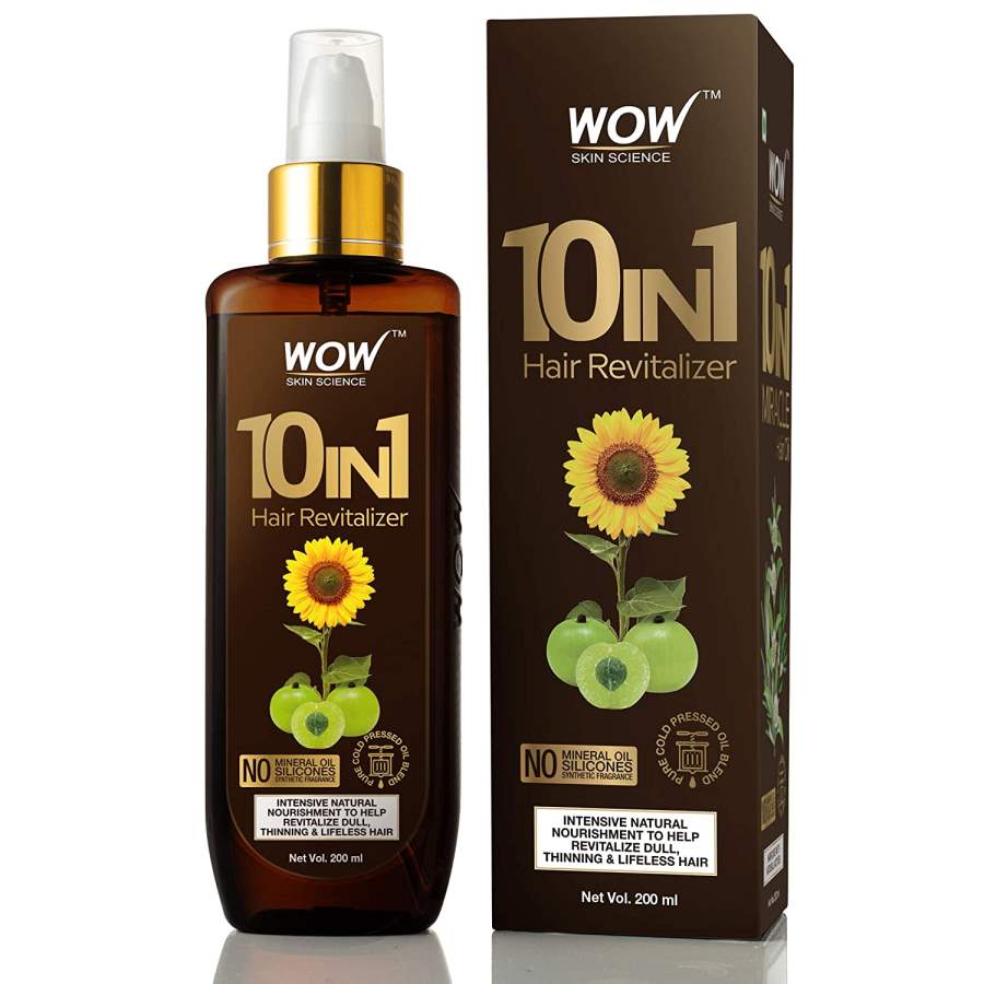 Buy WOW 10 in 1 Miracle No Parabens & Mineral Oil Hair Revitalizer Mist Spray