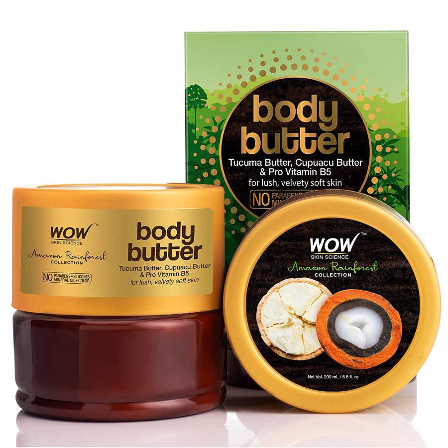 Buy WOW Amazon Rainforest Collection Body Butter with Tucuma and Cupuacu Butter online Australia [ AU ] 