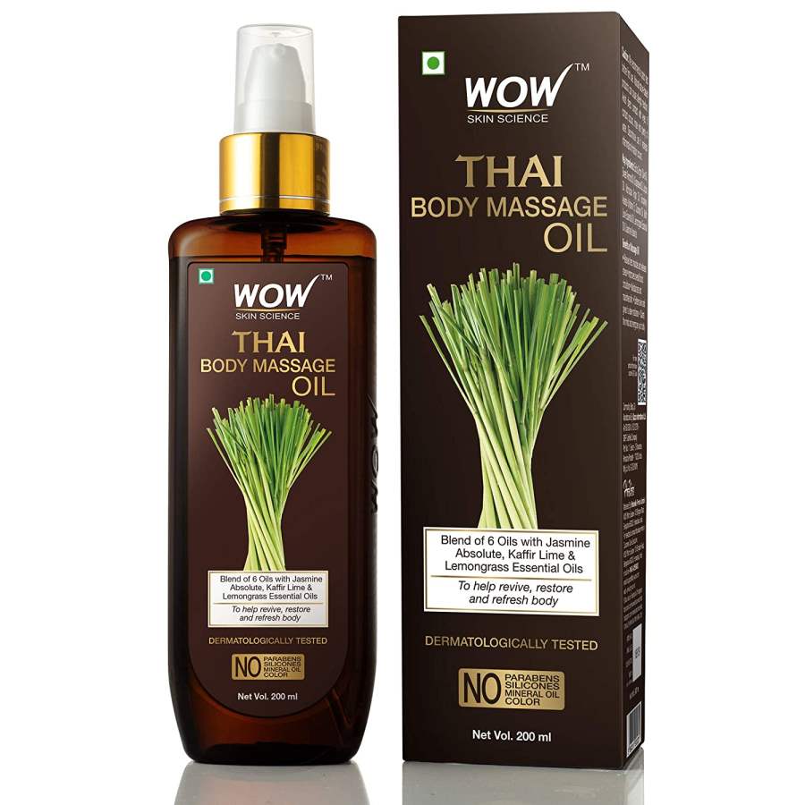 Buy WOW Skin Science Thai Body Massage Oil online Australia [ AU ] 