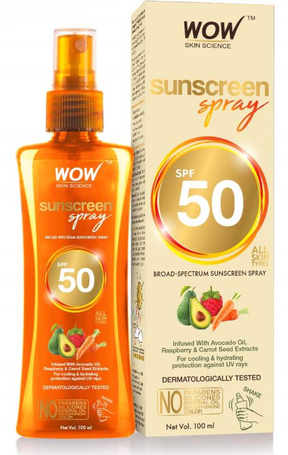 Buy WOW Skin Science UV Sunscreen Spray Spf 50 online Australia [ AU ] 