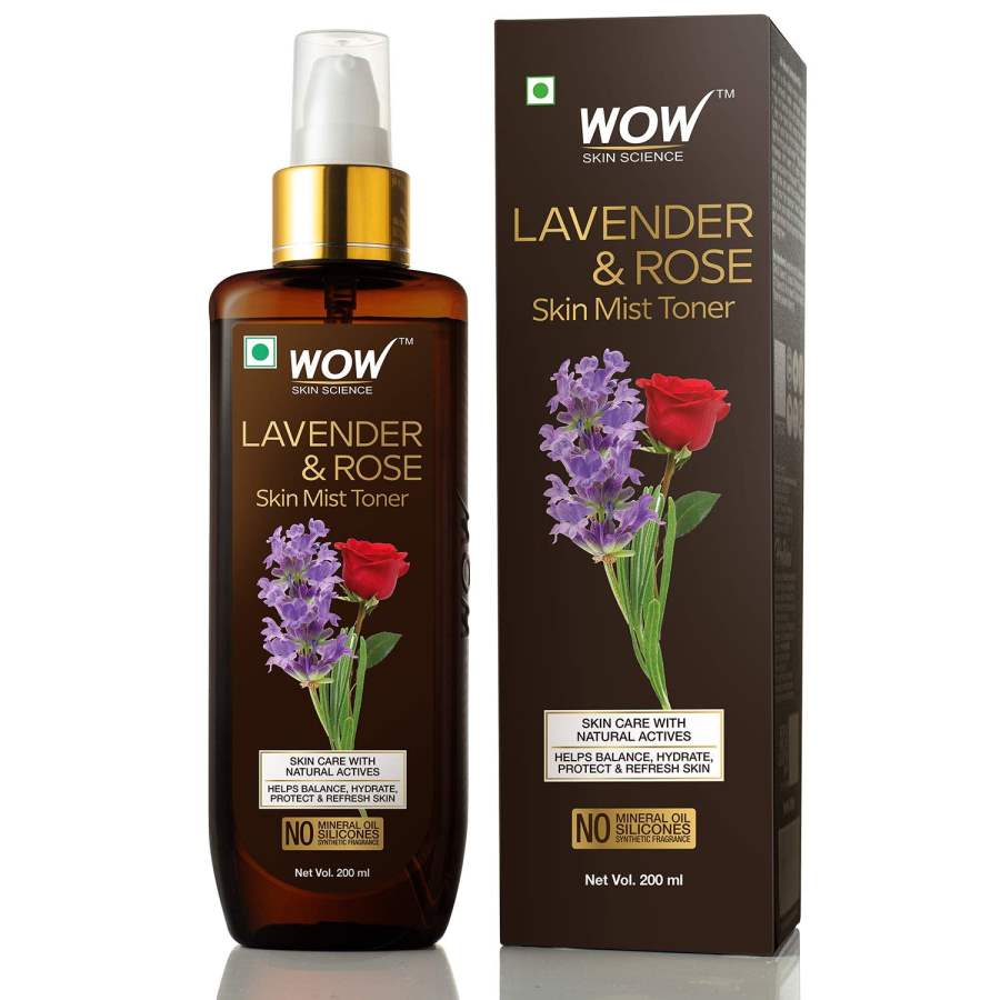 Buy WOW Lavender & Rose No Parabens & Sulphate Skin Mist Toner online Australia [ AU ] 
