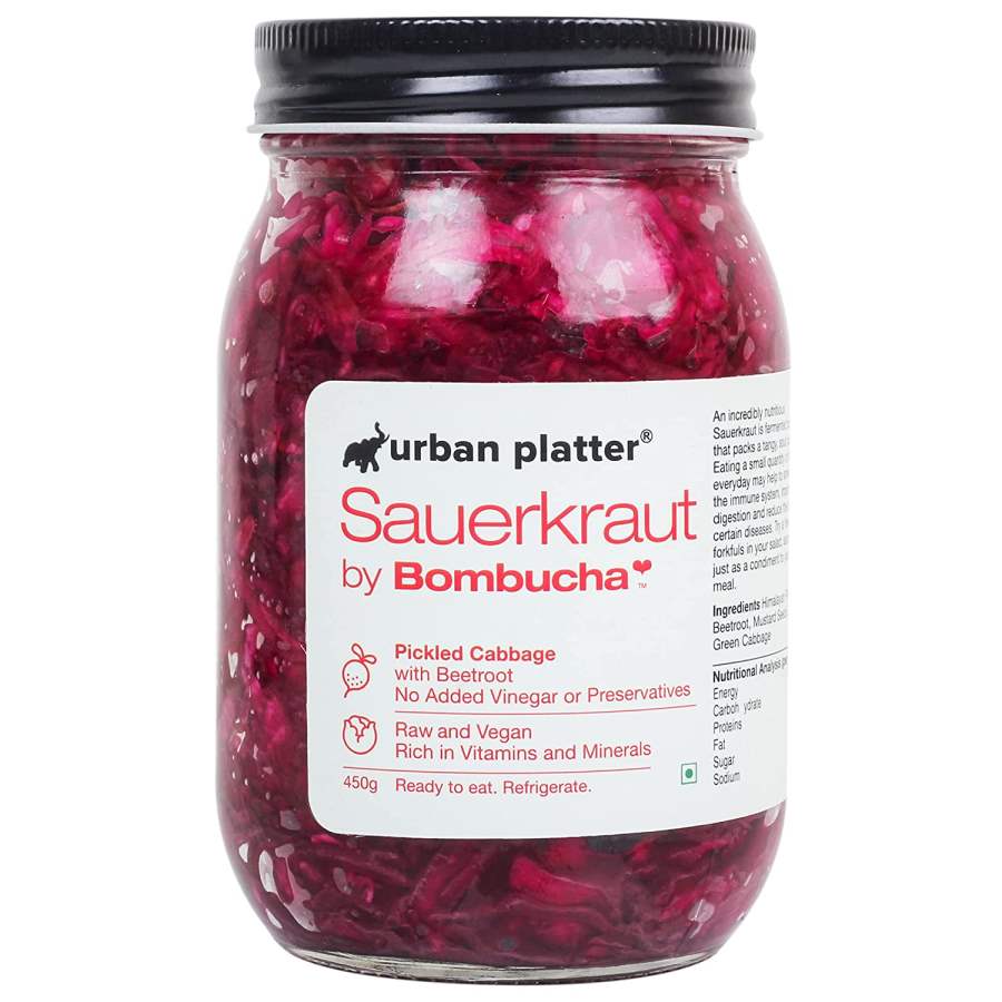 Buy Urban Platter Sauerkraut Original Pickled Probiotic Cabbage with Beetroot online Australia [ AU ] 