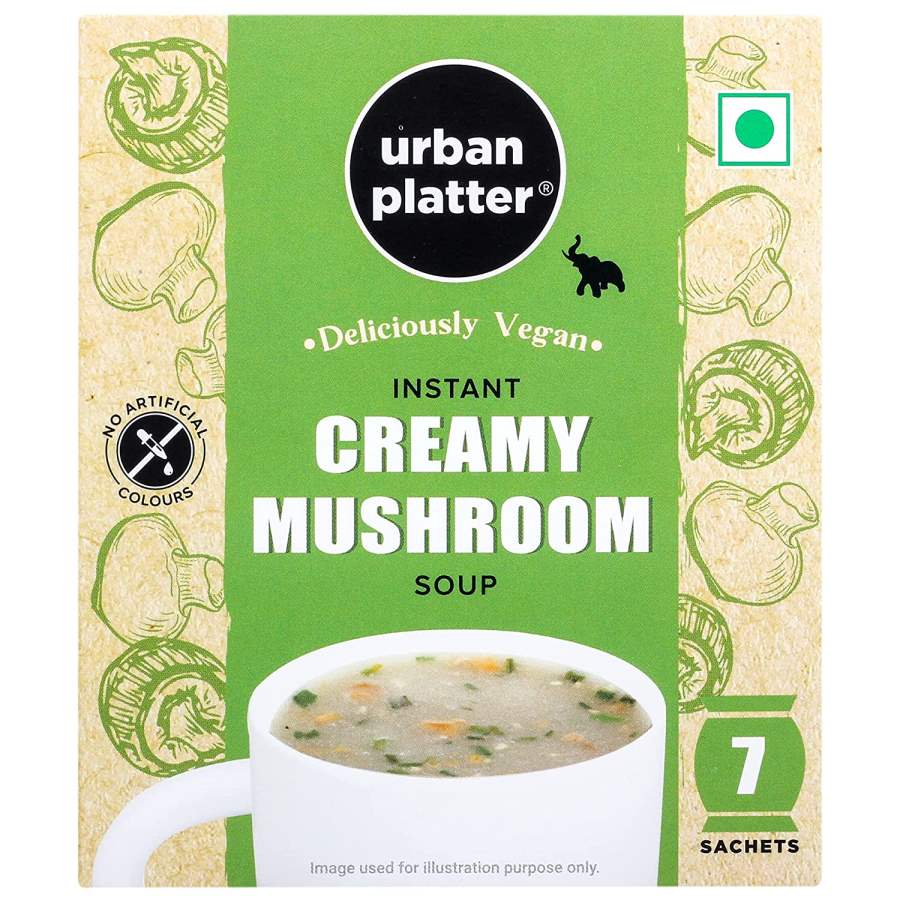 Buy Urban Platter Vegan Instant Creamy Mushroom Cup Soup online Australia [ AU ] 