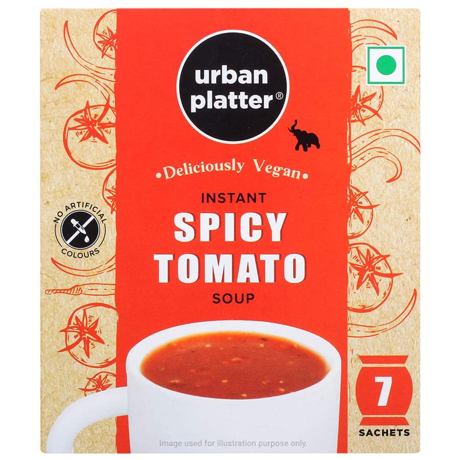Buy Urban Platter Vegan Instant Spicy Tomato Cup Soup