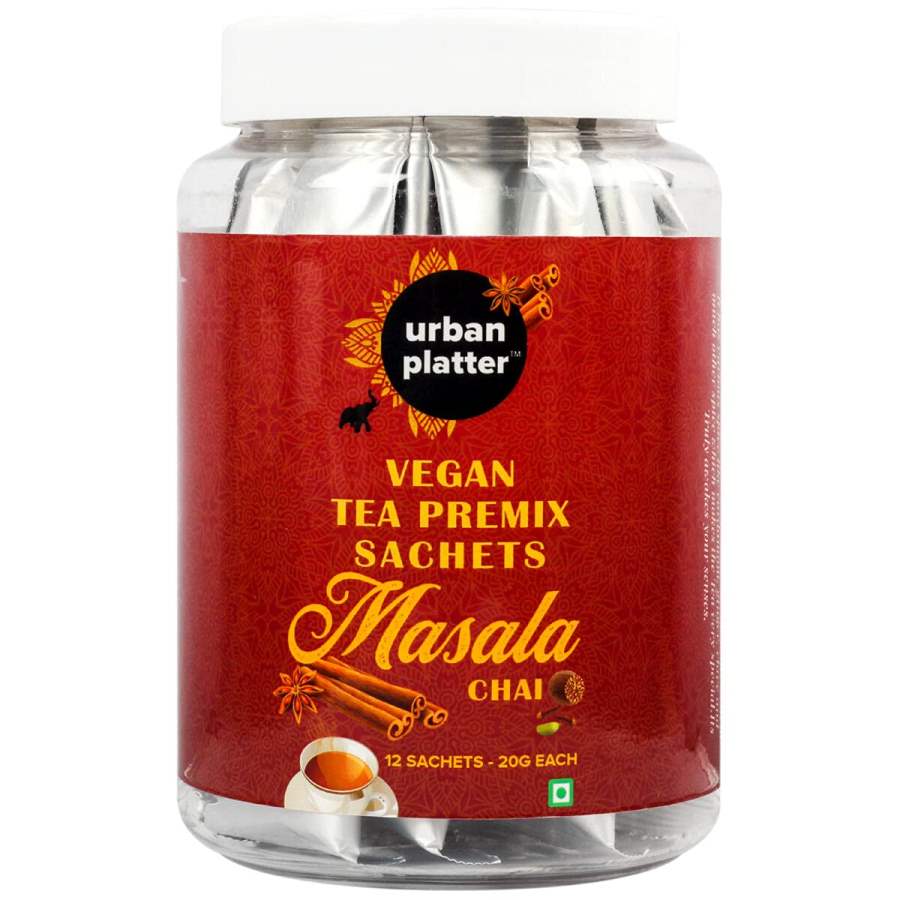 Buy Urban Platter Vegan Tea Premix Sachets, Masala Chai