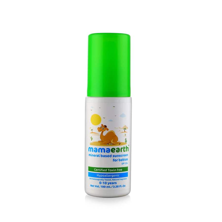 Buy MamaEarth Mineral Based Sunscreen Baby Lotion SPF 20+ online Australia [ AU ] 