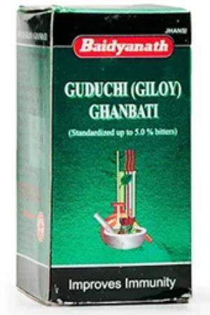 Buy Baidyanath Gudichi ( giloy) Ghan Bati 60 Tabs online Australia [ AU ] 