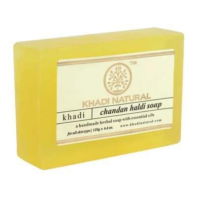 Buy Khadi Natural Chandan Haldi Soap