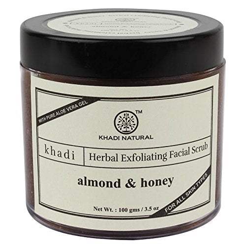 Buy AtoZIndianProducts Almond and Honey Gel Scrub With Pure Manuka Honey - 100g online Australia [ AU ] 