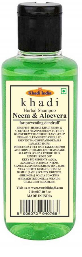 Buy Khadi Natural neem alovera shampoo online Australia [ AU ] 