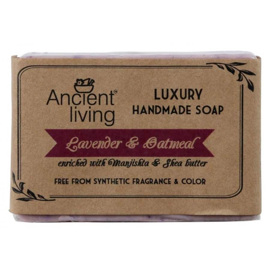 Buy Ancient Living Lavender & Oatmeal Luxury Handmade Soap