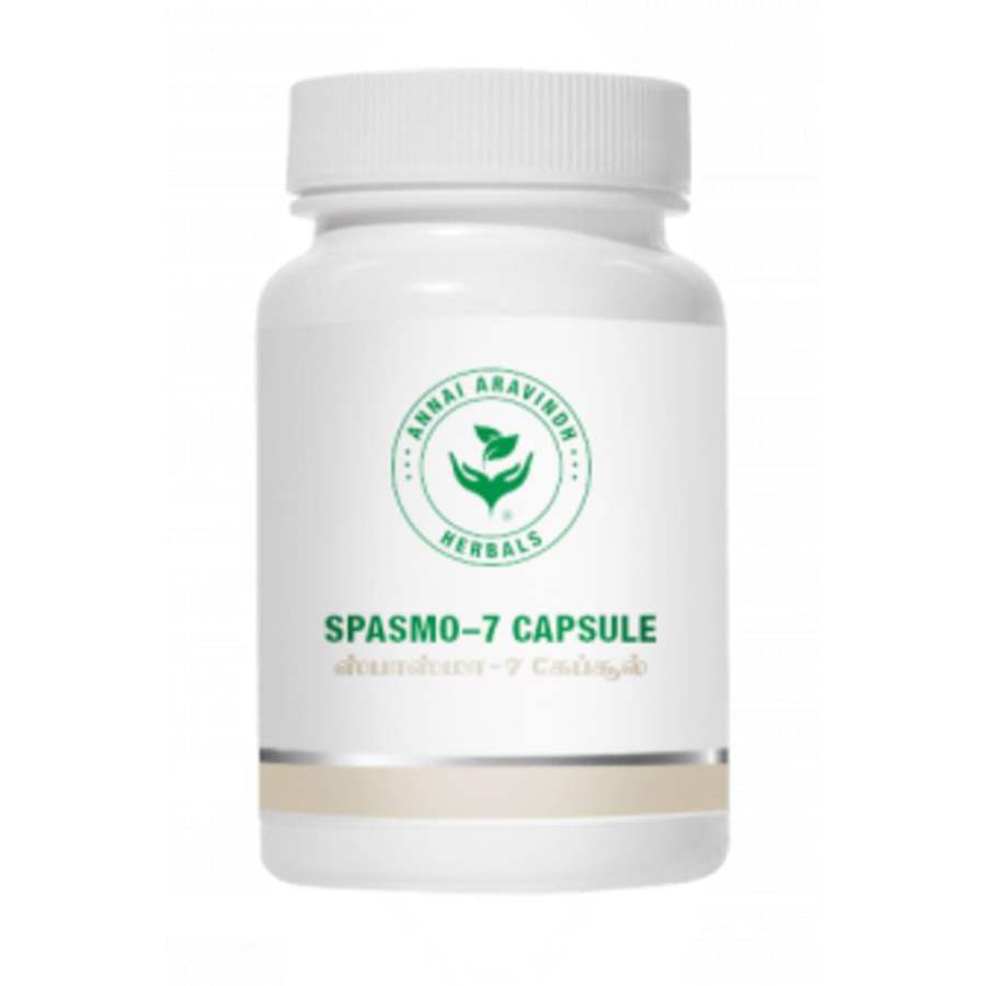 Buy Annai Aravindh Herbals Spasmo 7 Capsules online Australia [ AU ] 