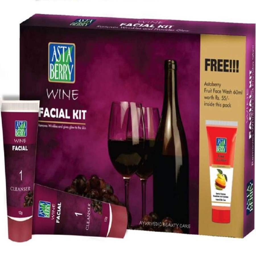 Buy Asta Berry Wine Facial Mini Kit online Australia [ AU ] 