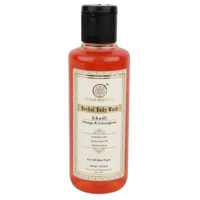 Buy Khadi Natural Orange & Lemongrass Herbal Body Wash online Australia [ AU ] 